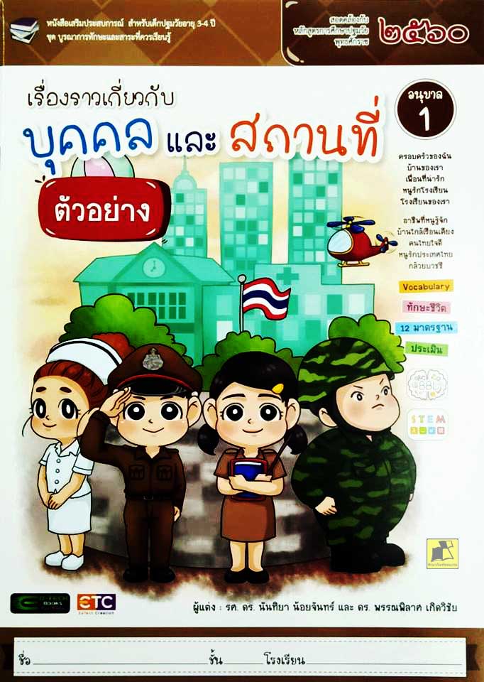 เรื่องราวเกี่ยวกับบุคคลและสถานที่ อนุบาล 1