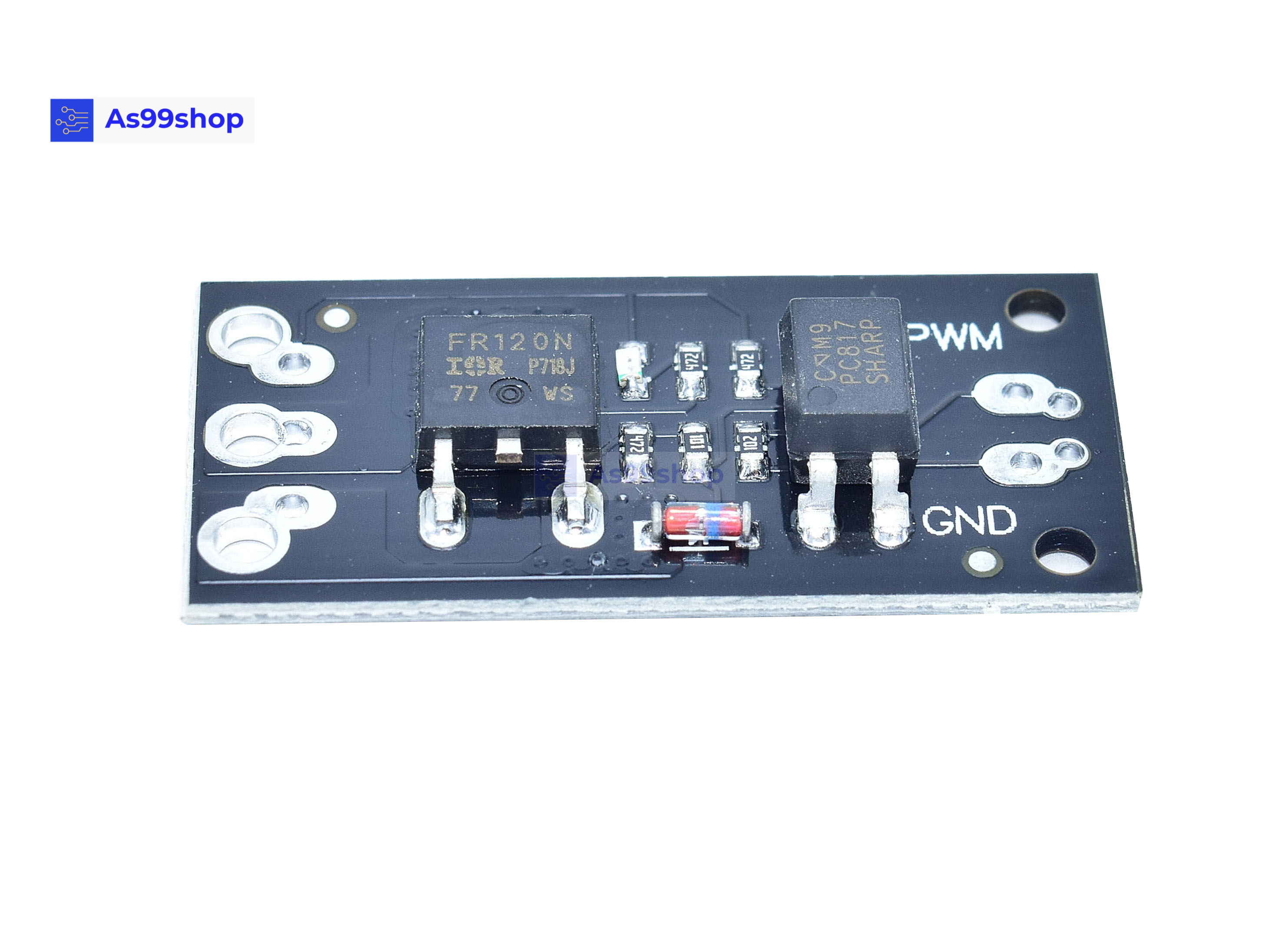 100V 9.4A FR120N Isolated MOSFET MOS Tube FET Relay Module