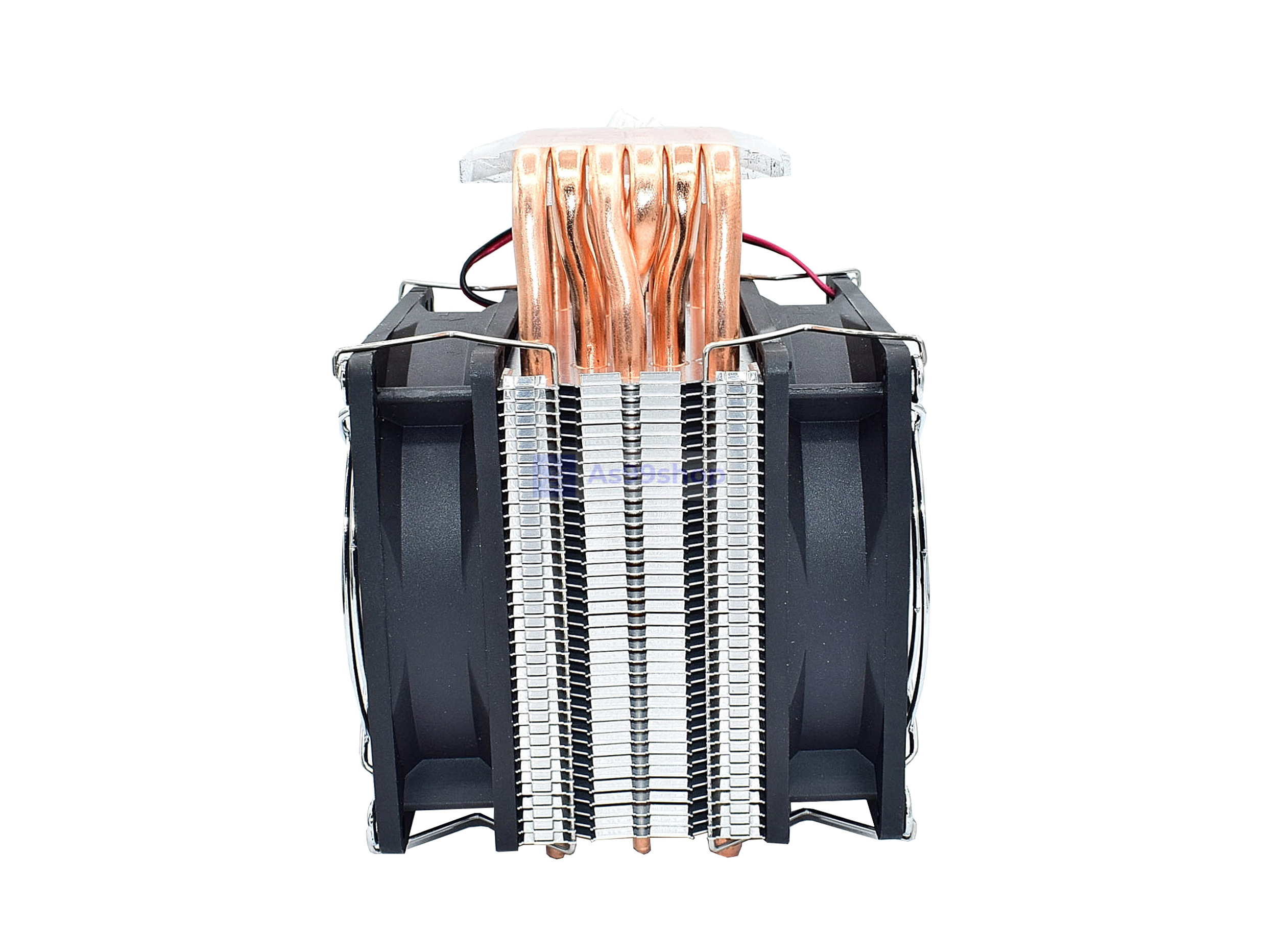 ชุดถ่ายเทความร้อนขนาด 6 ท่อ 6 heat pipe radiator 40*40 semiconductor refrigeration chip DIY