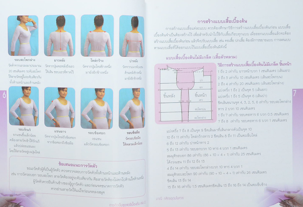 การตัดเย็บชุดสตรีเบื้องต้น (เล่ม 2)