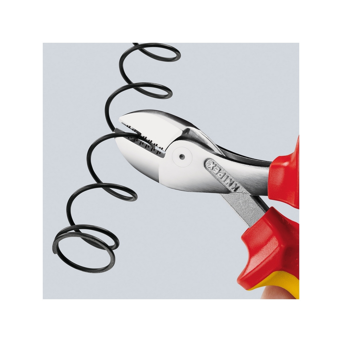 KNIPEX 73 06 160 คีมตัดปากเฉียง รุ่น X-Cut ด้าม VDE 160mm