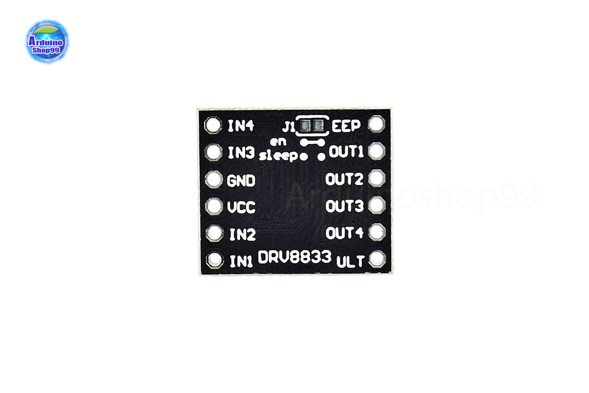 DC motor driver board 2 way DRV8833 engine drive module DC 3-10V