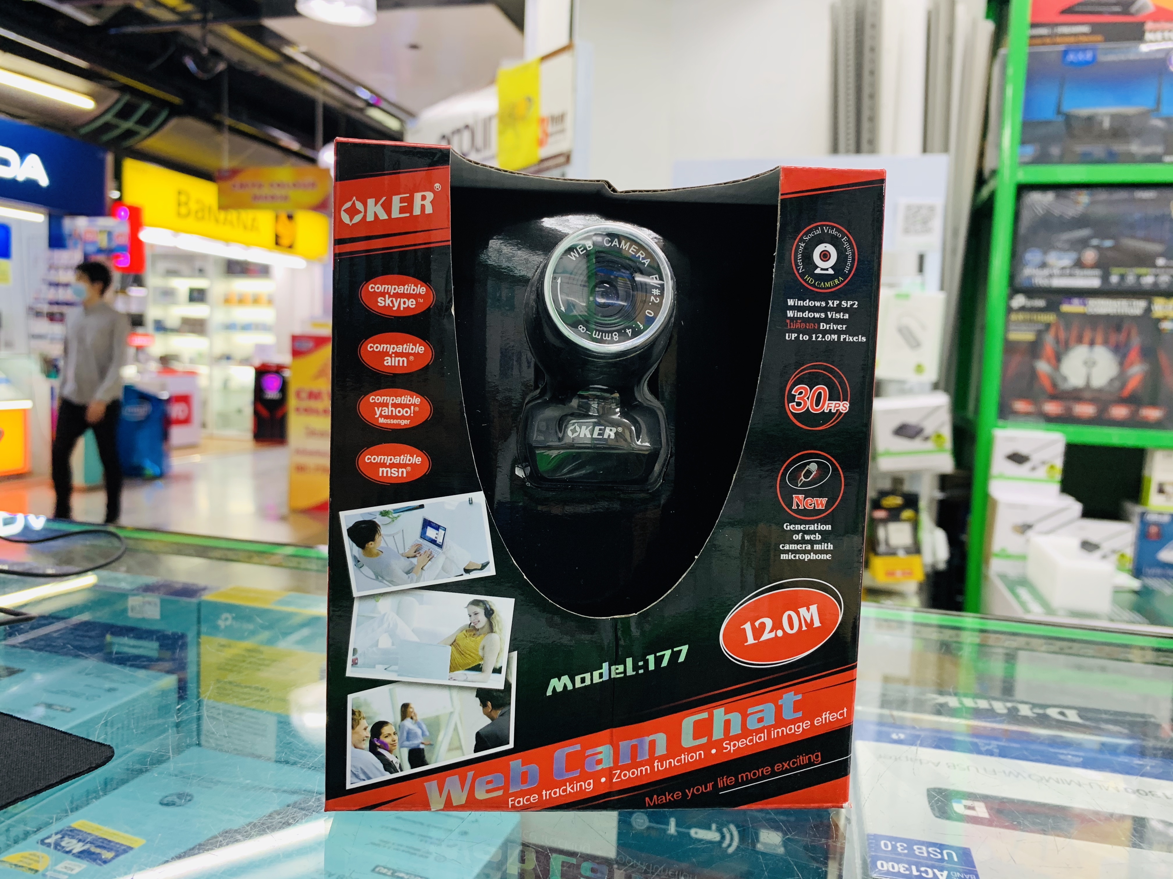 WEBCAM OKER (177) BLACK