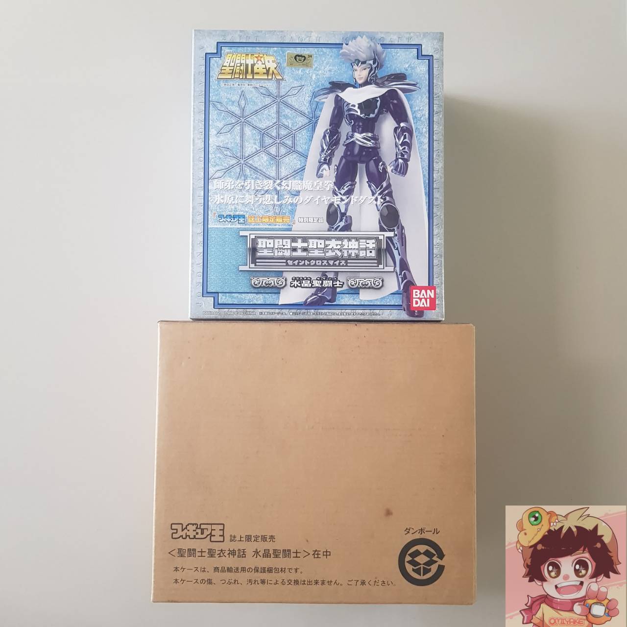 Saint Cloth Myth The Crystal Saint(Silver Saints)[BANDAI]Saint Seiya เซนต์เซย่า ซิลเวอร์เซนต์ คริสตัลเซนต์ อาจารย์ของซิกนัส เฮียวงะและคราเคน ไอแซ็ค คล็อธประจำกลุ่มดาวกางเขนเหนือ หรือกลุ่มดาวมงกุฎเหนือ [LOT JP]