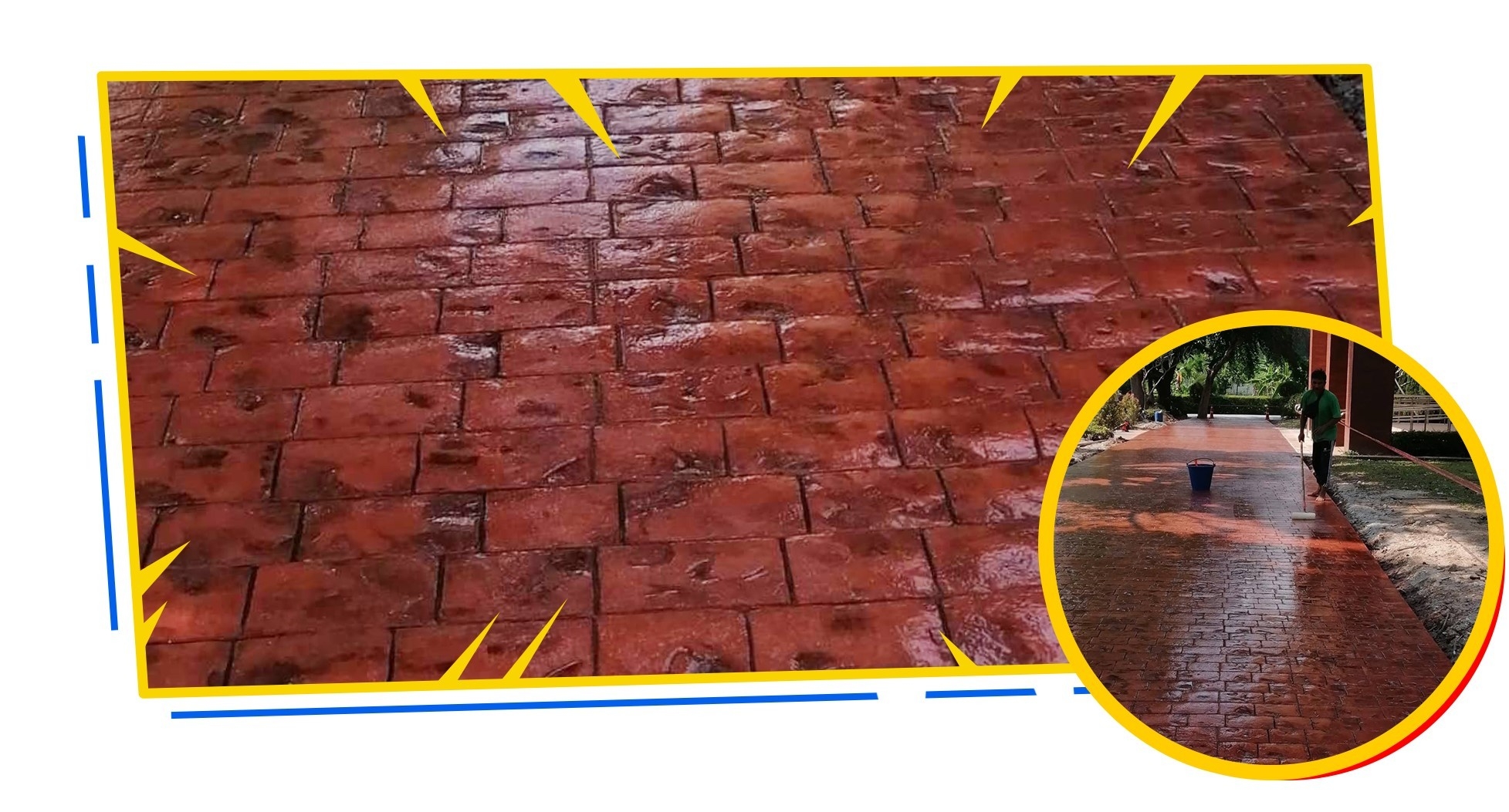 ลาย LONDON COBBLE STONE (shallow)