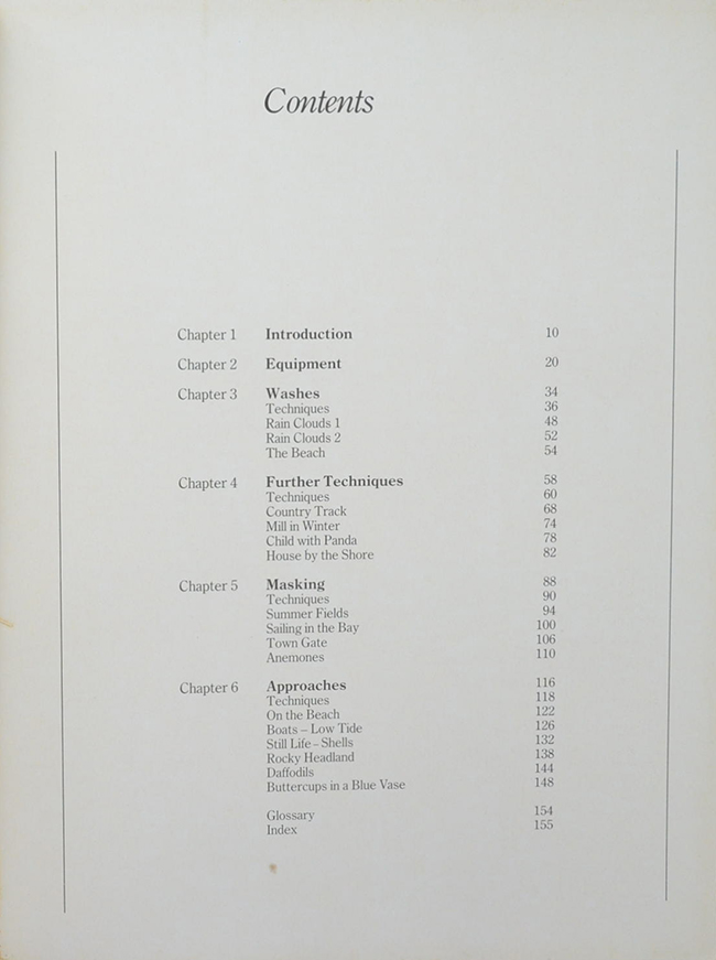 STEP BY STEP ART SCHOOL WATERCOLOUR