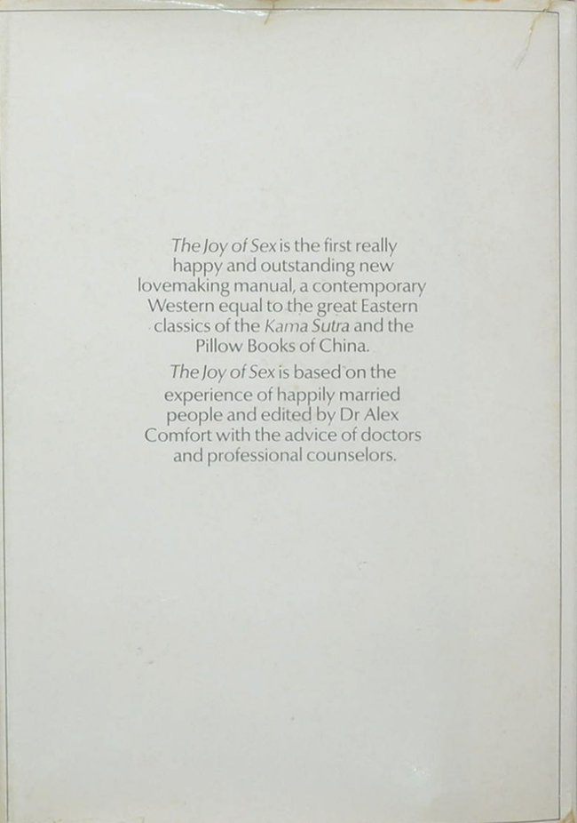 The Joy of Sex A Cordon Bleu Guide to Lovemaking