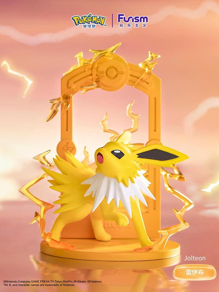 POKEMON x Funism - Eevee Family blind box Set โมเดลกล่องสุ่มโปเกมอน อีวุย งานลิขสิทธิ์ของแท้ [ยกชุด]