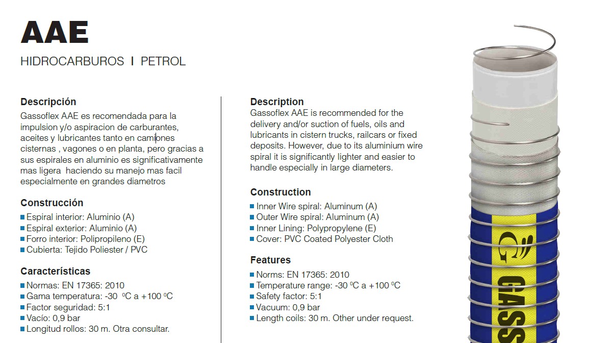 Composite Hoses and Flex,AAE, HIDROCARBUROS I PETROL