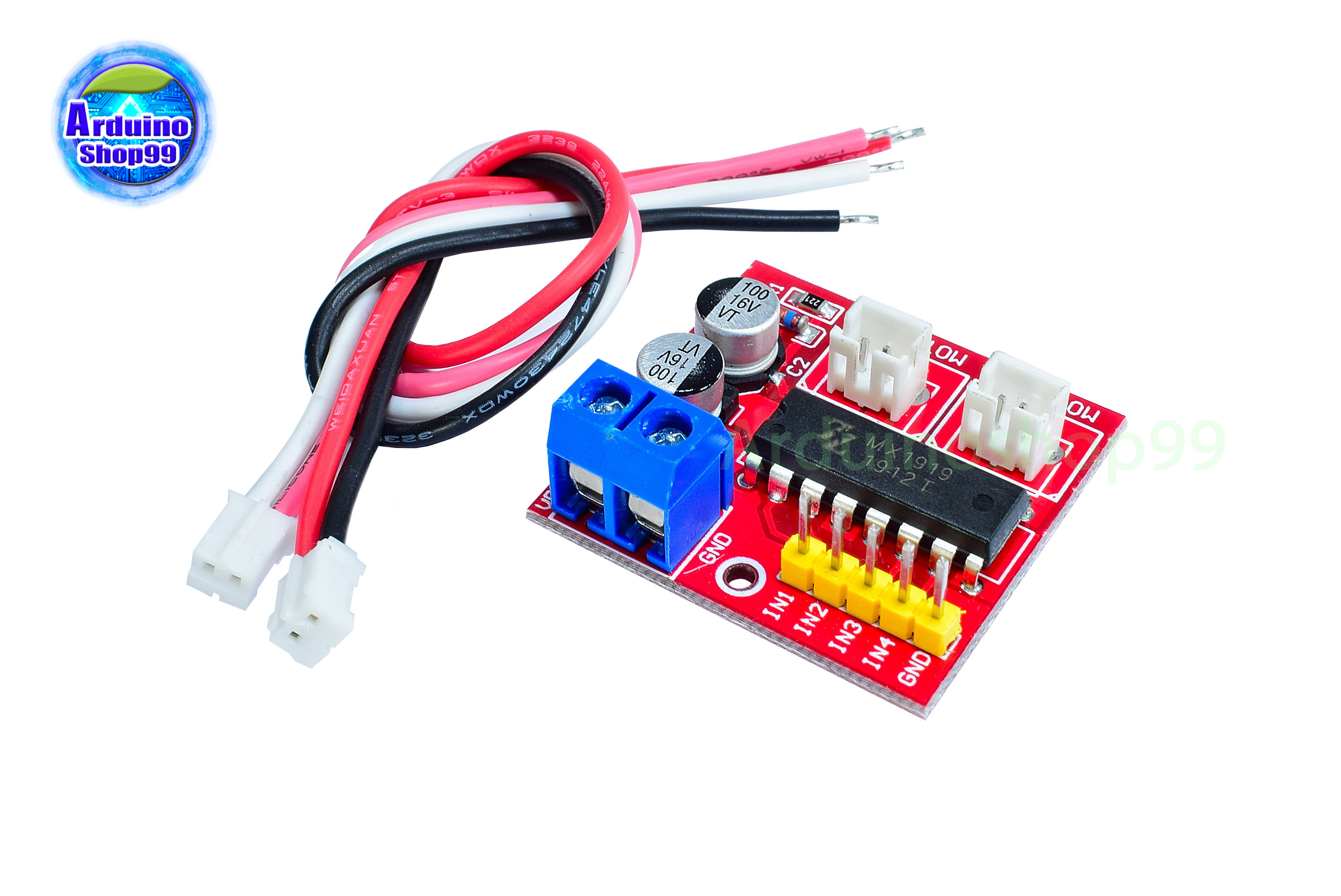 2.5A dual motor drive module positive and negative PWM