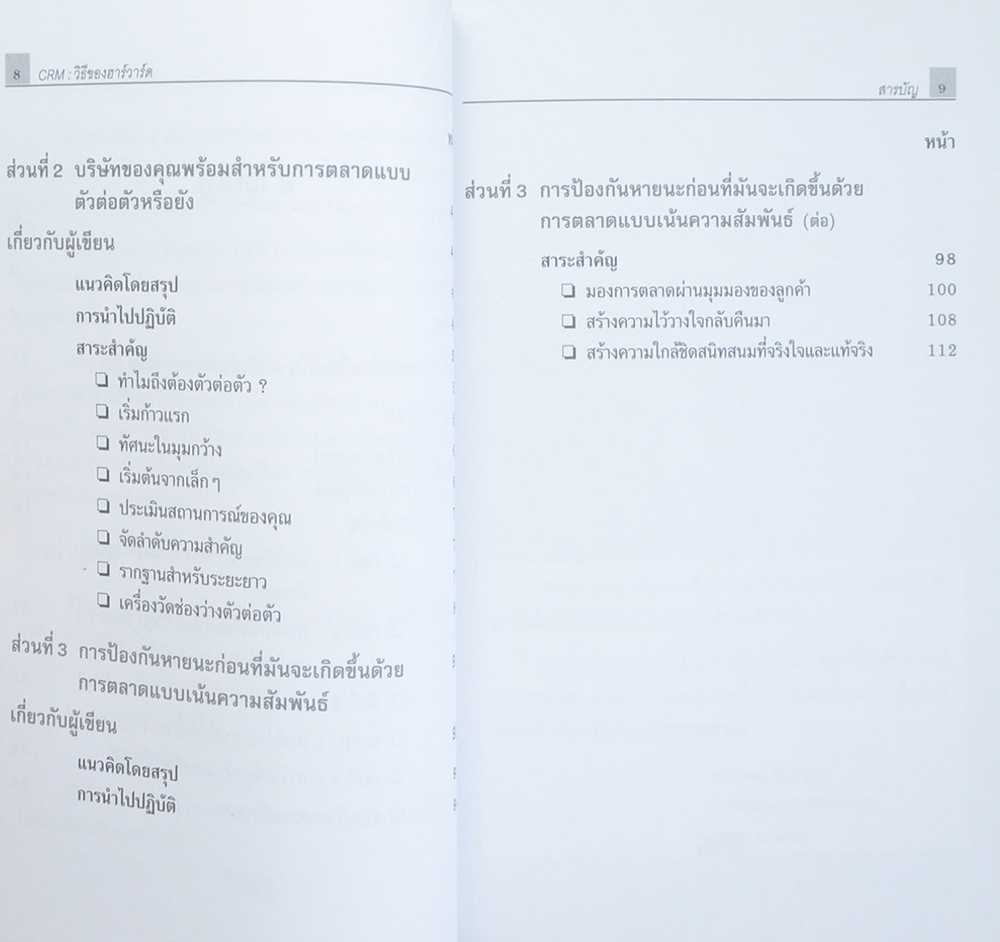 CRM วิธีของ ฮาร์วาร์ด