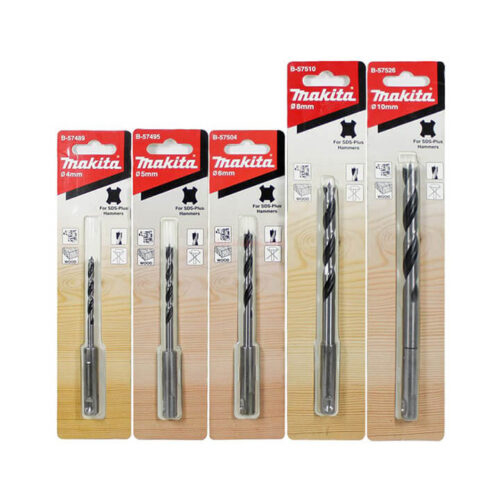 MAKITA ดอกสว่านเจาะไม้ ก้าน SDS-Plus 4-10mm
