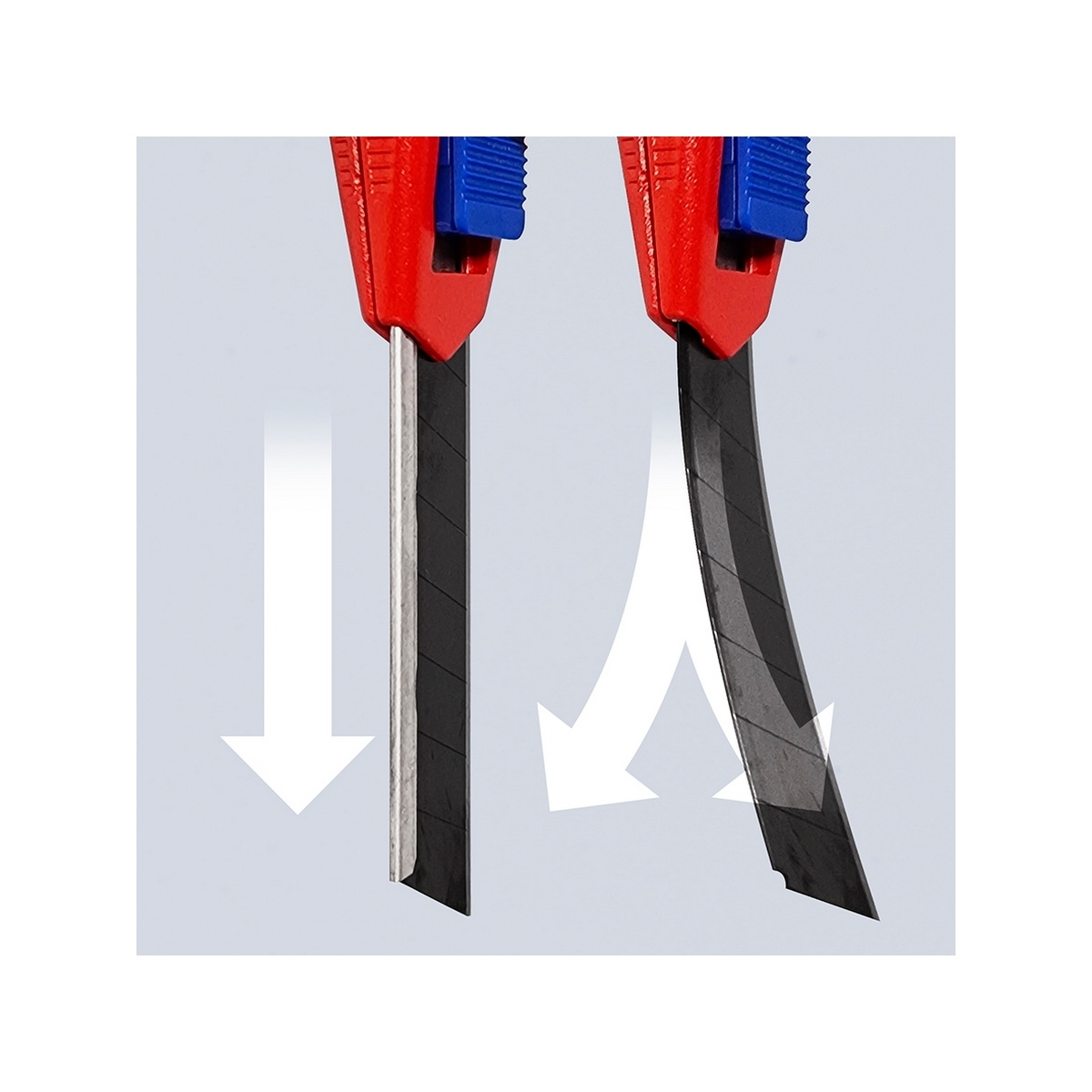 KNIPEX 90 10 165 BK มีดคัดเตอร์อเนกประสงค์ รุ่น CutiX