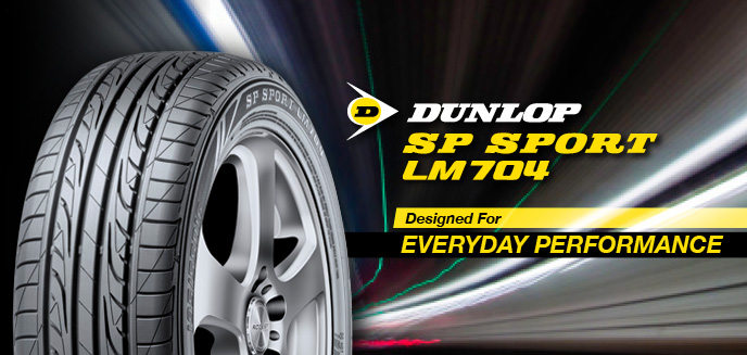 ยาง DUNLOP LM704 ขนาด 215-45-17ราคาพิเศษ สั่งได้