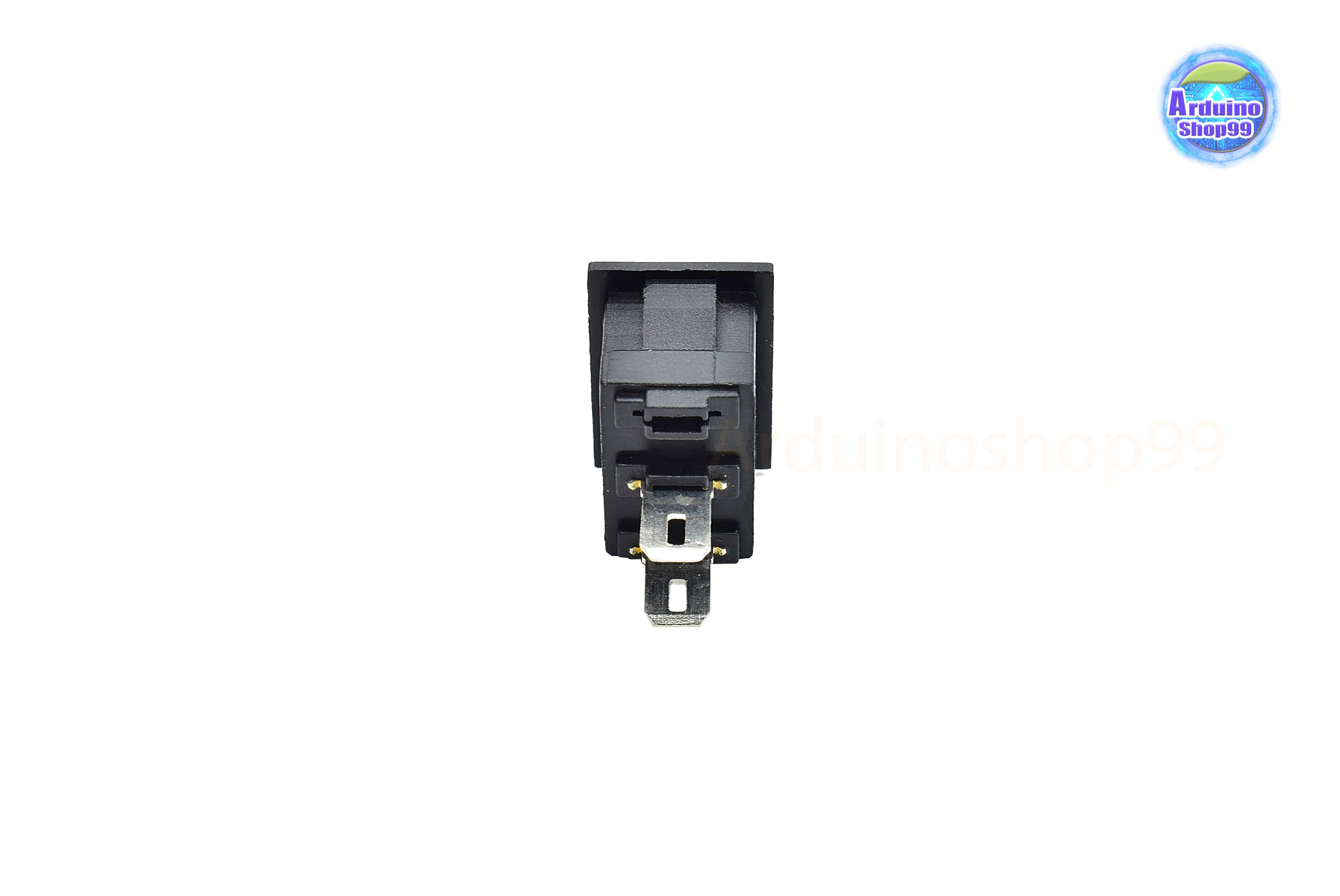 KCD11-101 10*15mm SPST 2PIN ON/OFF Boat Rocker Switch 3A/250V( 1 ตัว)