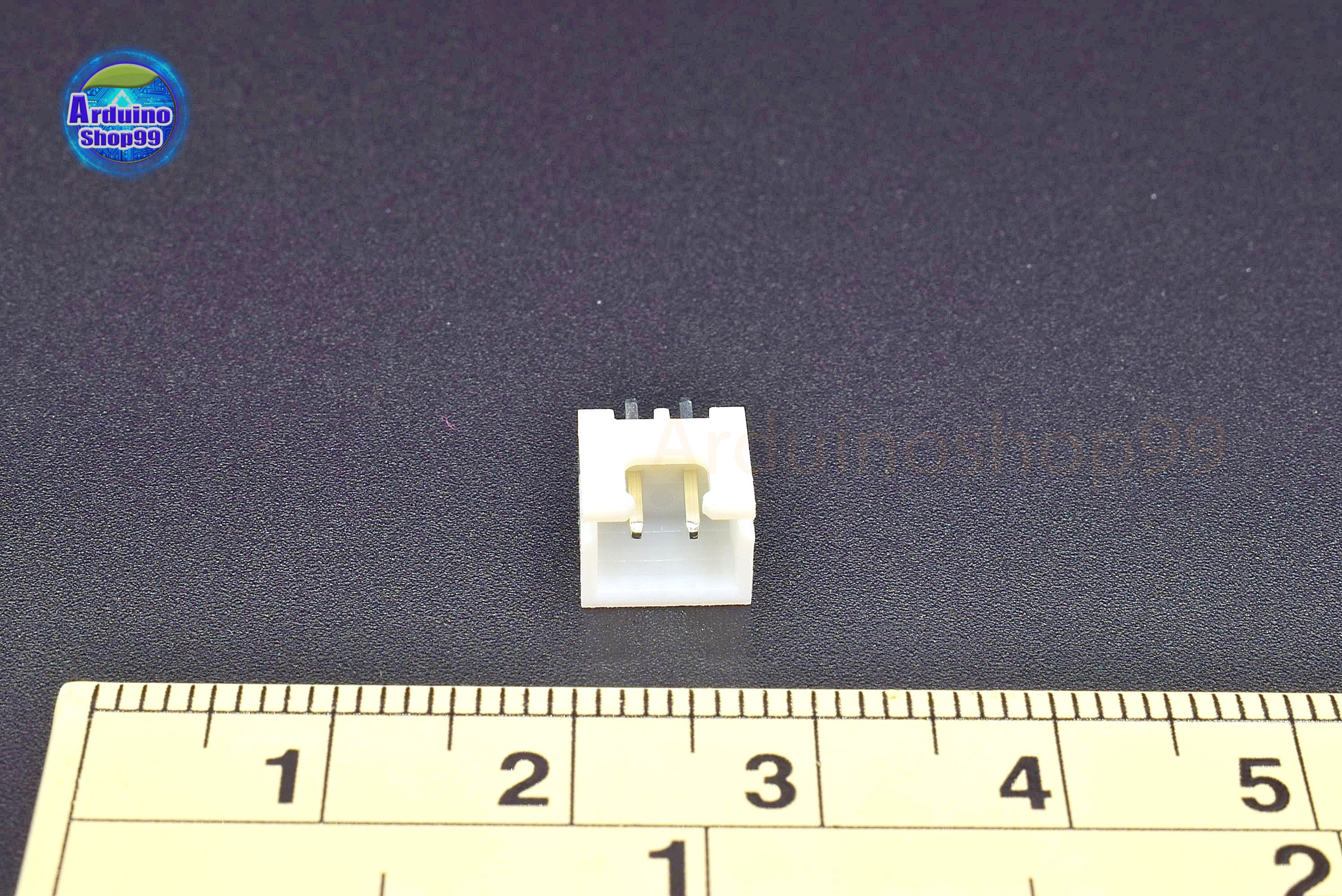 XH2.54 cable connector 2.54mm 2p ขั้วต่อคอนเน็กเตอร์พร้อมสายไฟยาว 20 cm( 1 ชุด ผู้+เมีย)