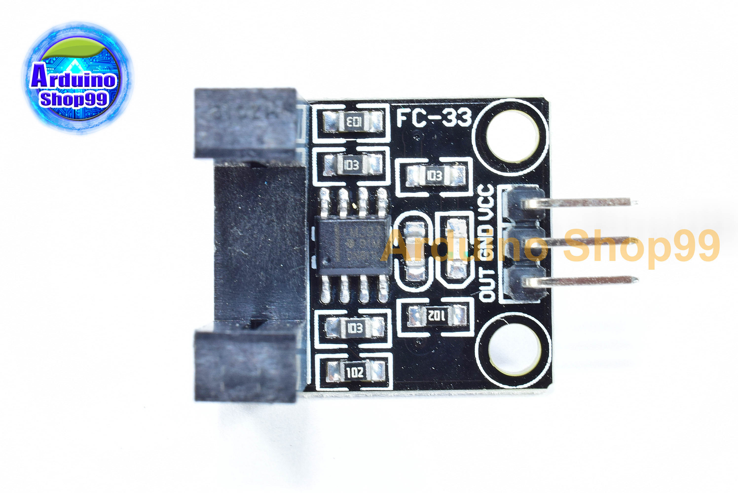 เซ็นเซอร์นับจำนวนและวัดความเร็วมอเตอร์ FC-33 Speed Sensor Module