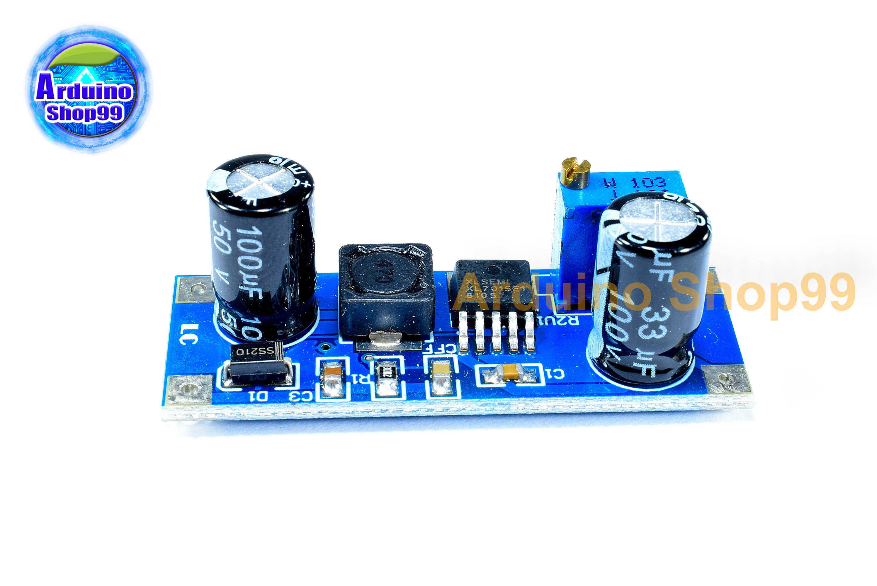 XL7015 DC-DC converter module แปลงไฟจาก 5 - 80 Volt เป็น 5 - 20 Volt( Step-Down )