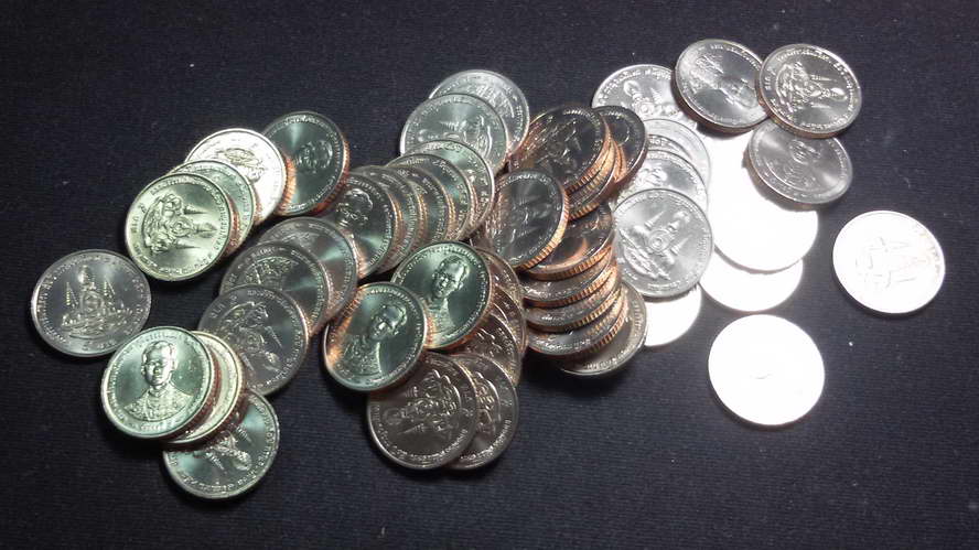 เหรียญ 5 บาท ฉลองสิริราชสมบัติครบ 50 ปี กาญจนาภิเษก พ.ศ. 2539 UNC