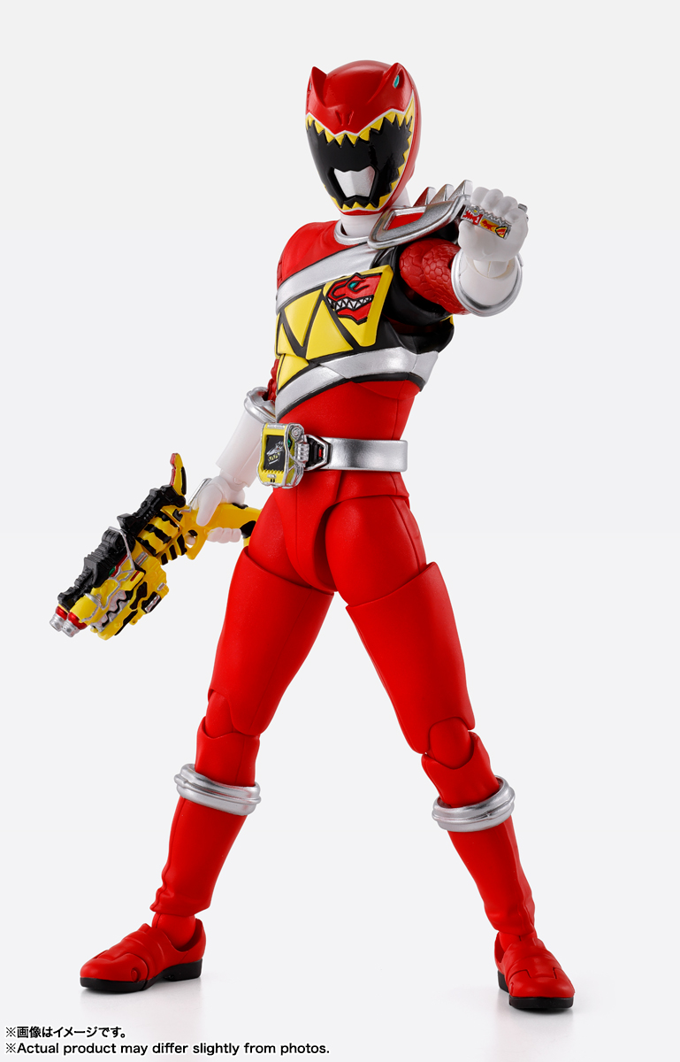S.H.FIGUARTS(SHINKOCCHOU SEIHOU)Zyuden Sentai Kyoryuger - KYORYU RED(Daigo Kiryu) Ver 2.0[BANDAI]ขบวนการผู้กล้าไดโนเสาร์ เคียวริวเจอร์ เคียวริวเรด ไดโกะ คิริว[LOT JP]