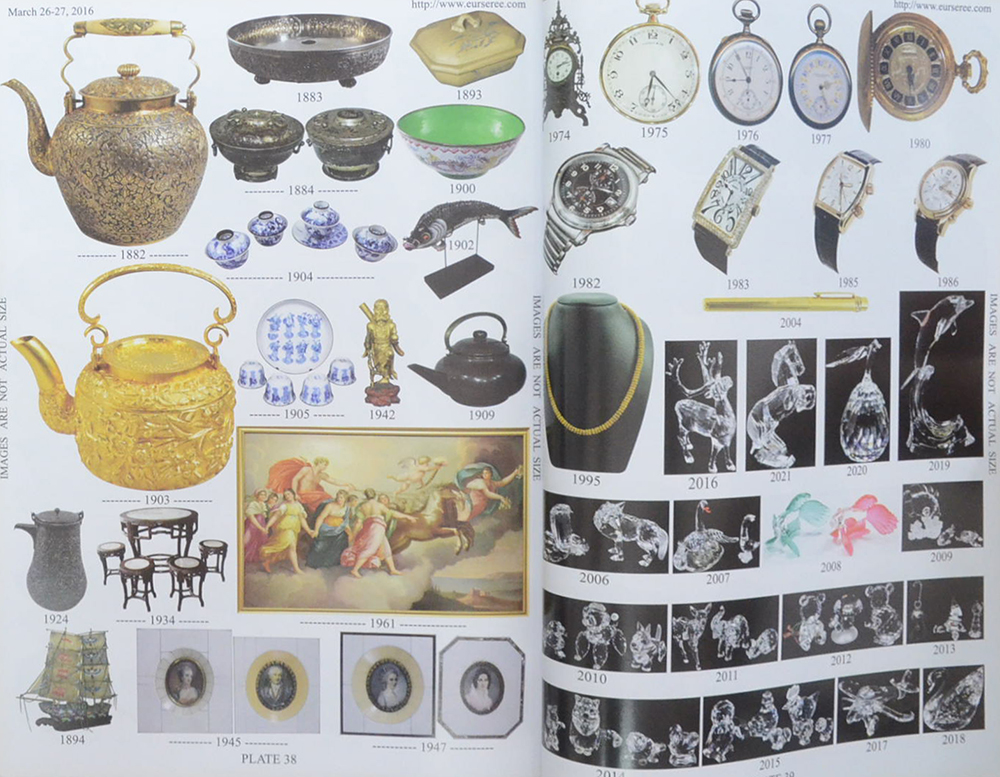 Eur-Seree Collecting Co., Ltd. Sale# 40 Rare Stamps-Coins-Banknotes-Collectbles