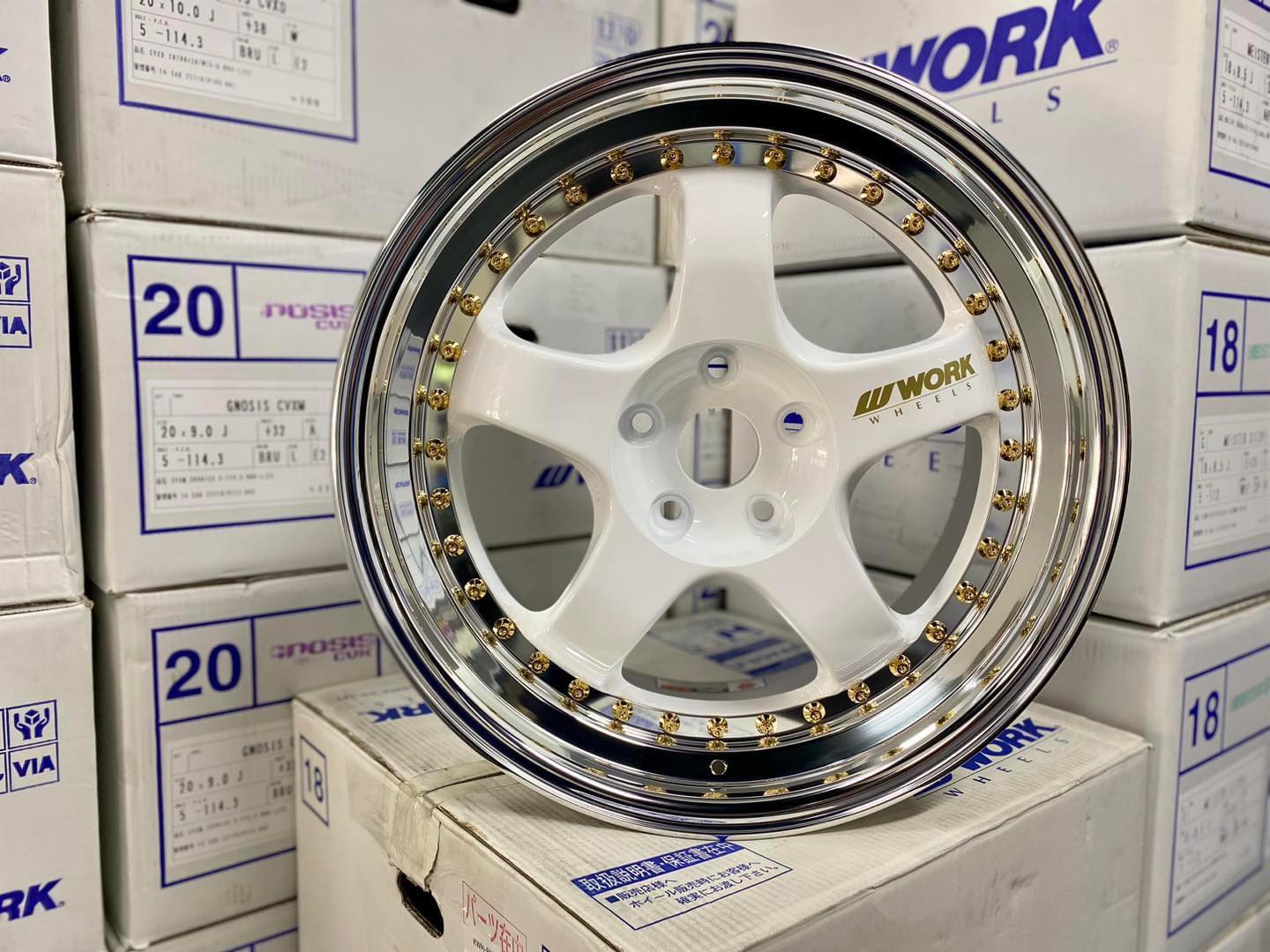 ล้อ W-WORK Meister S1 3P และ Meister M1 3P ล้อ 3 ชิ้นแท้ ขนาด 18" และ 19"