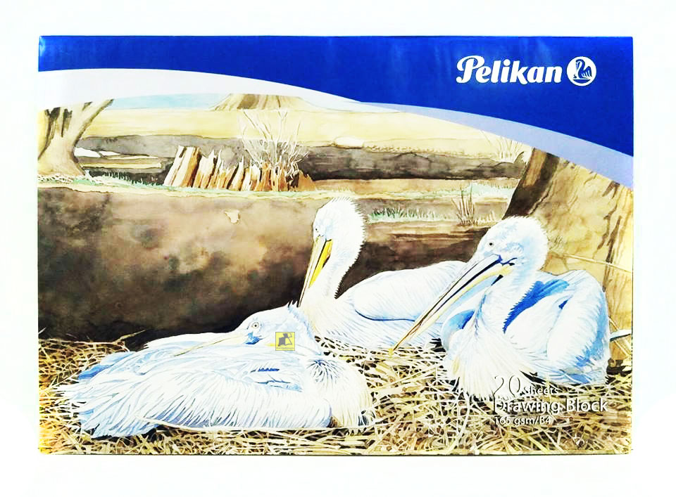 สมุดวาดเขียน Pelikan 20 แผ่น (165 gsm./B4)