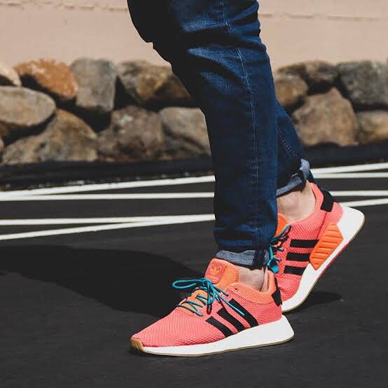 NMD R2 Orange Black