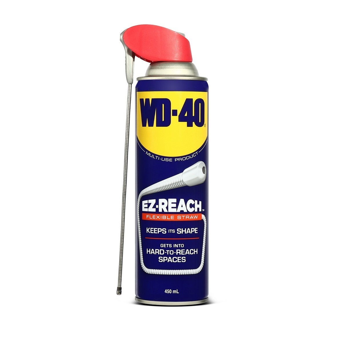 WD-40 น้ำมันอเนกประสงค์ EZ-REACH 450ml หัวฉีดอัจฉริยะ