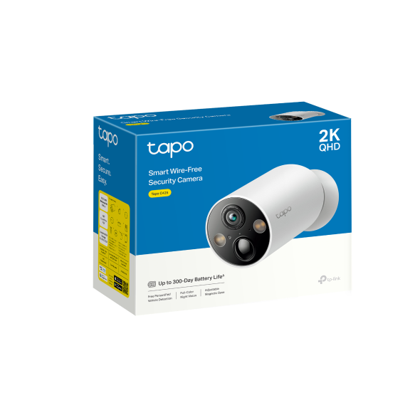Tapo C425 V1.2 Smart Wire-Free Security Camera