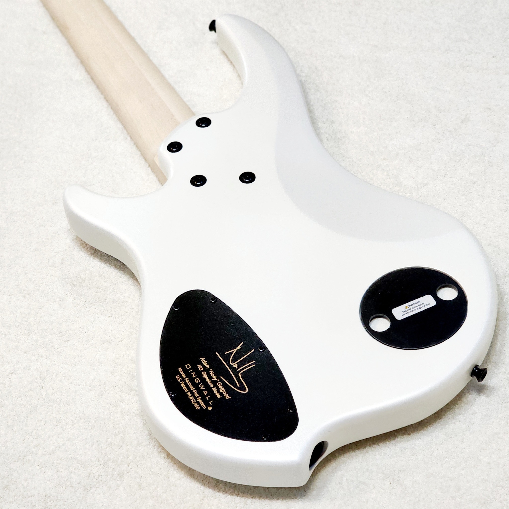 DINGWALL NG3-5 ADAM NOLLY SIGNATURE - DUCATI WHITE