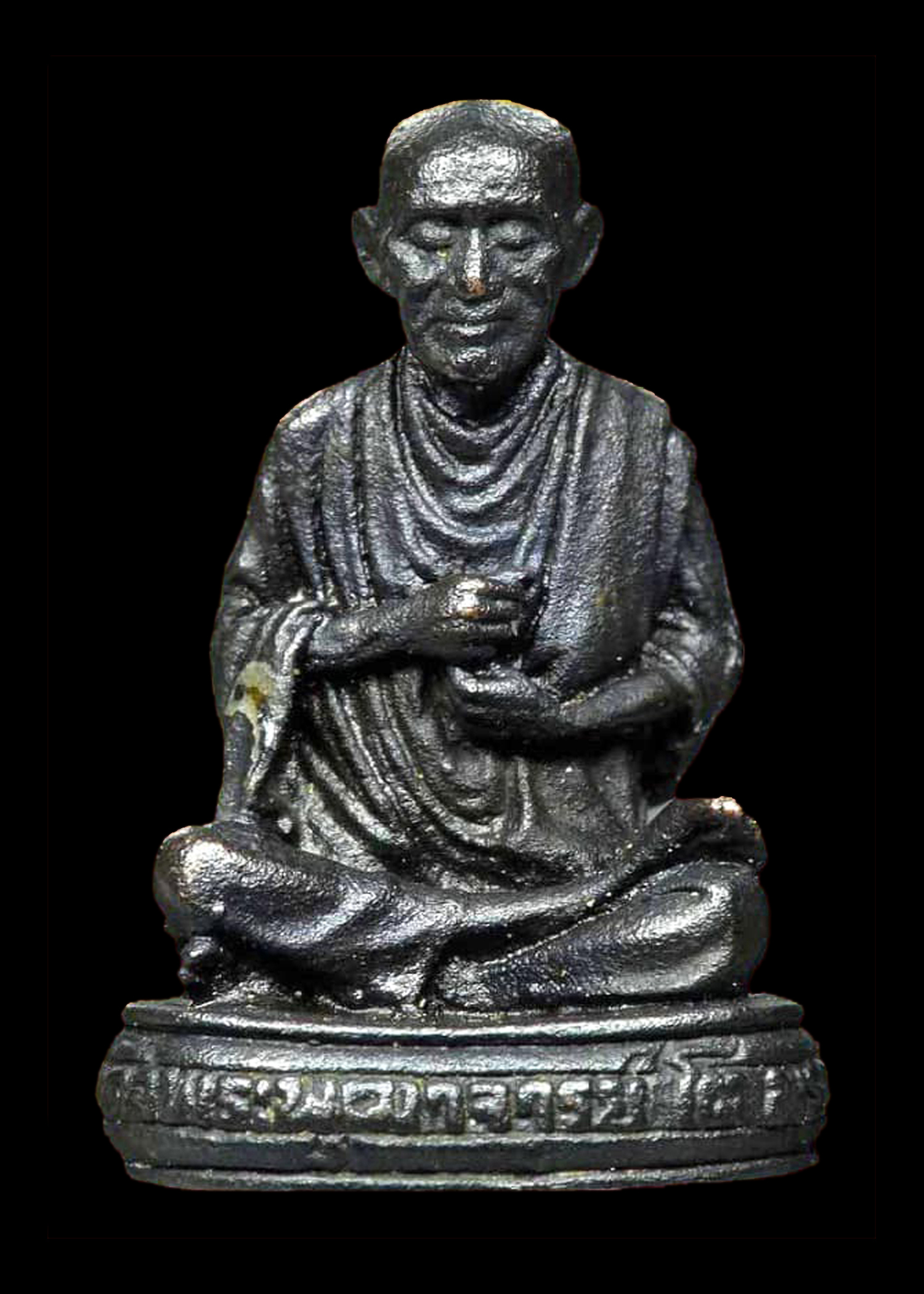 รูปหล่อสมเด็จพระพุฒาจารย์โต พรหมรังสี รุ่นอนุสรณ์ ๑๐๘ปี วัดระฆังโฆสิตาราม ปี2523 เนื้อนวะโลหะ ตอกโค๊ตระฆังใต้ฐาน สภาพสวยเดิมๆ