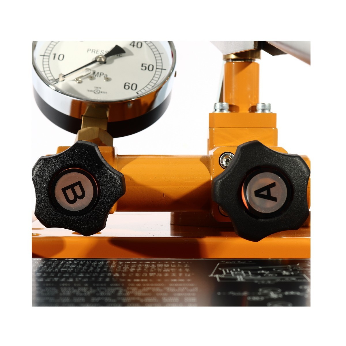 KYOWA T-500NDX ปั๊มเทสท่อมือโยก 500kg/cm2