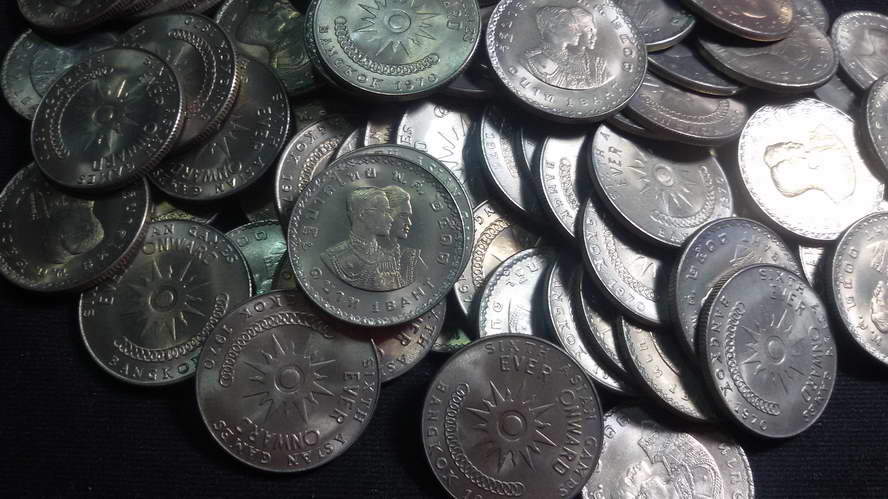 เหรียญ 1 บาท เอเชี่ยนเกมส์ ครั้งที่ 6 2513 UNC