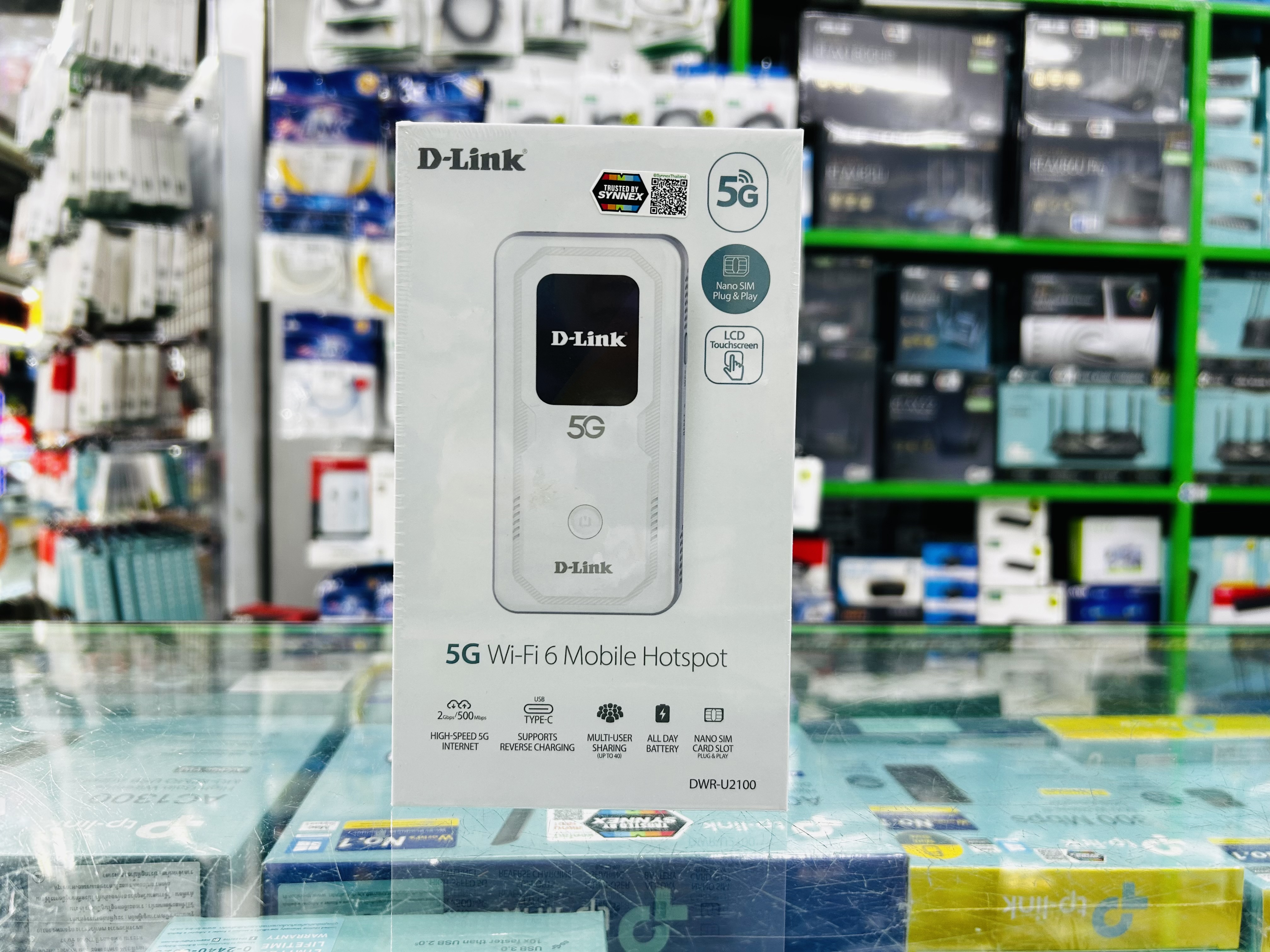 DWR-U2100 5G Wi-Fi 6 Mobile Hotspot