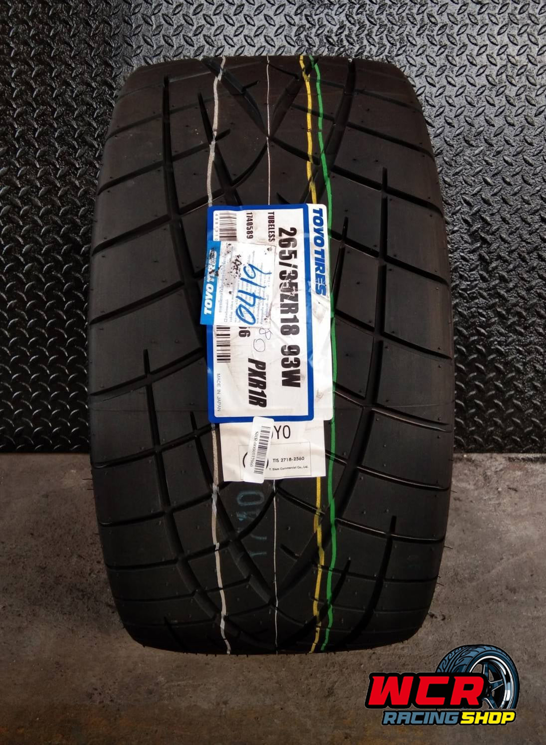 ยาง TOYO R1R ขนาด 265/35-18
