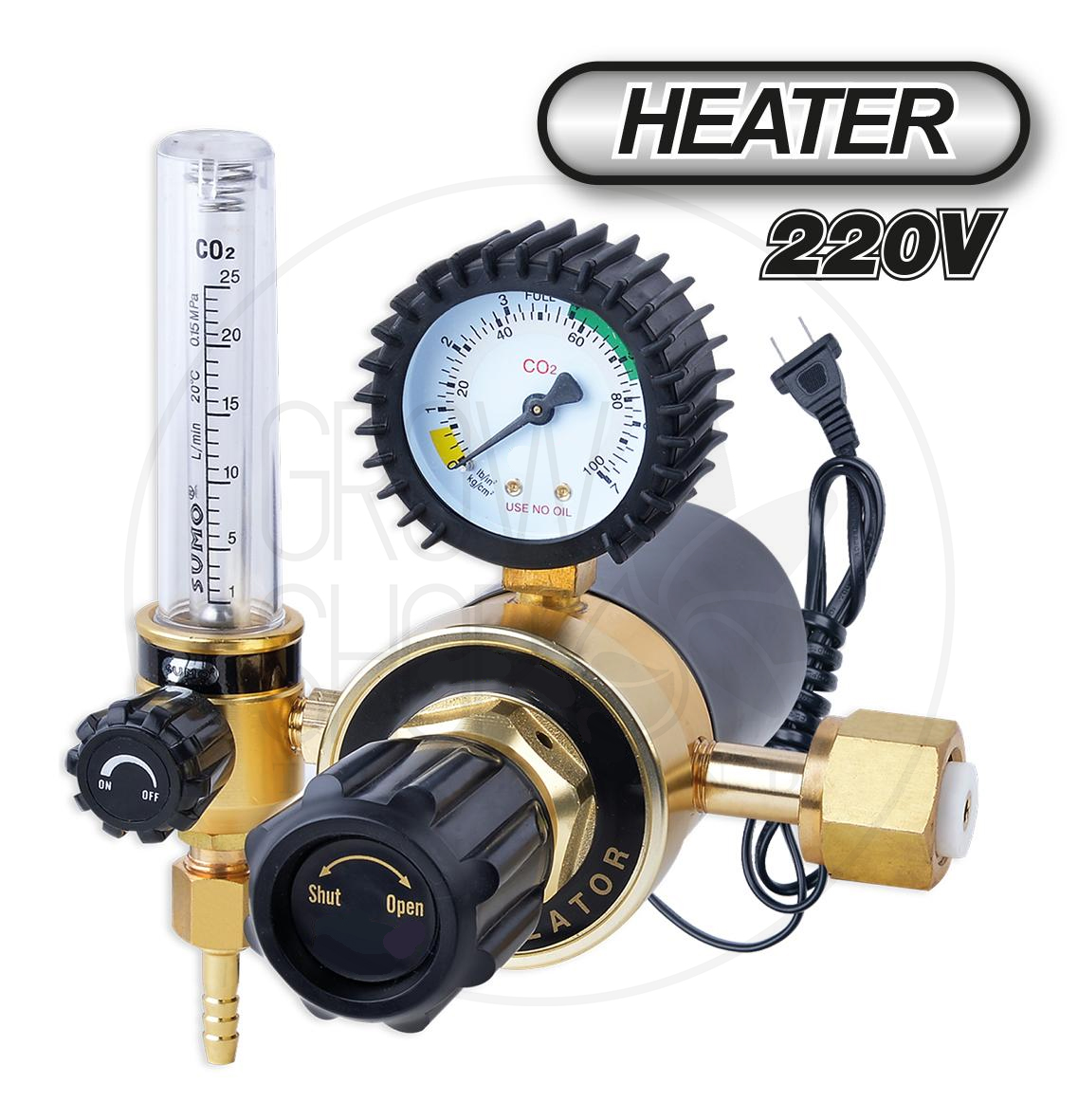 Regulator CO2 Heat เกจ์ซีโอทู เรกกูเรเตอร์ 220V