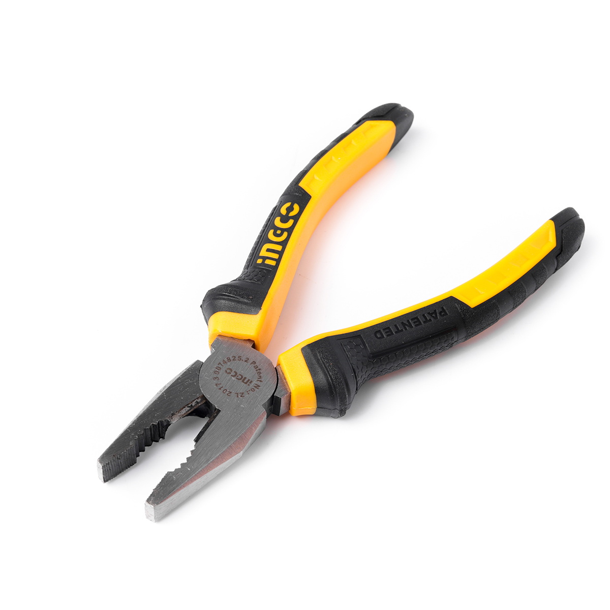 INGCO HCP08188 คีมปากจิ้งจก 7" ด้ามจับยาง