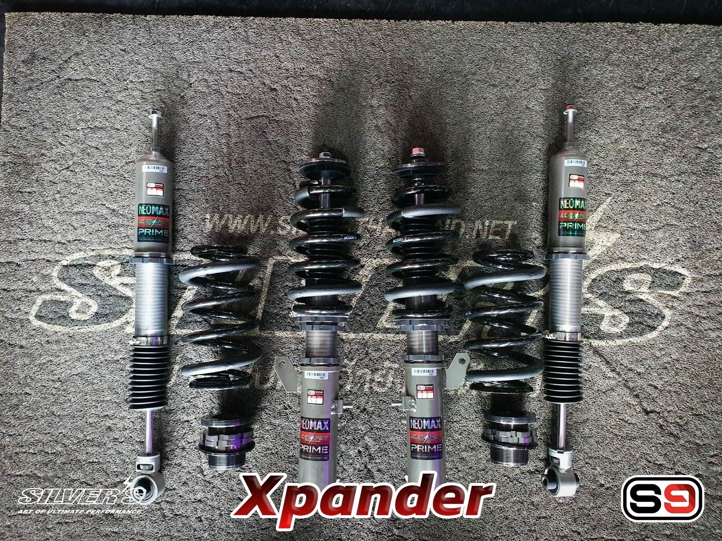 โช๊คอัพสตรัทปรับเกลียว Silver’s รุ่น NeoMaxPrime สำหรับรถ XPANDER
