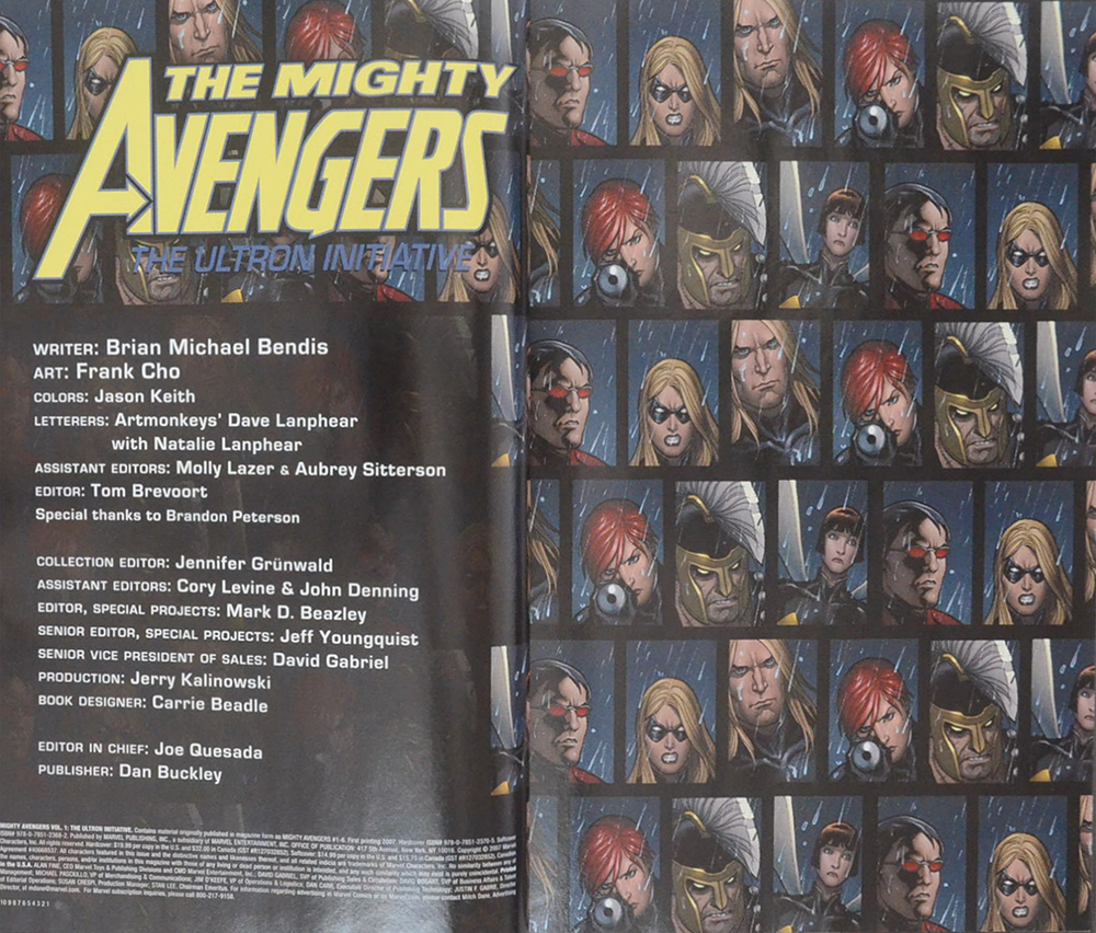 THE MIGHTY AVENGERS : THE ULTRON INITIATIVE Vol. 1