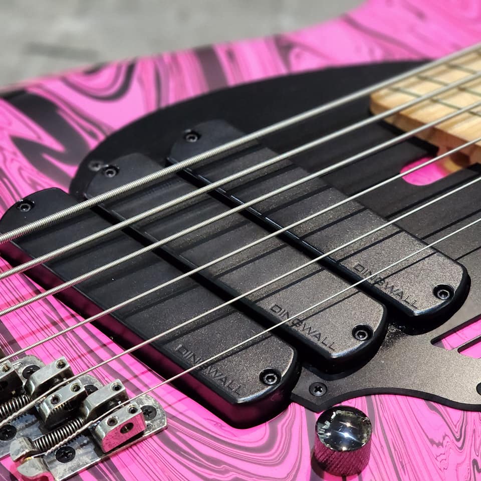 (USED) DINGWALL NG3-6 "Adam Nolly Getgood" Signature Pink Swirled Limited Edition 2021