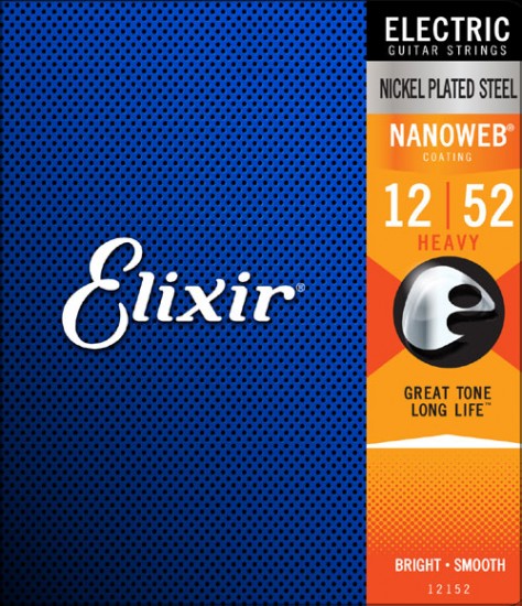 Elixir - Electric Nanoweb Heavy 12-52