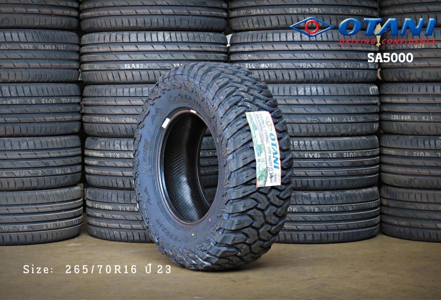 ยาง OTANI SA5000 ขนาด 265-70-16 ราคาพิเศษ