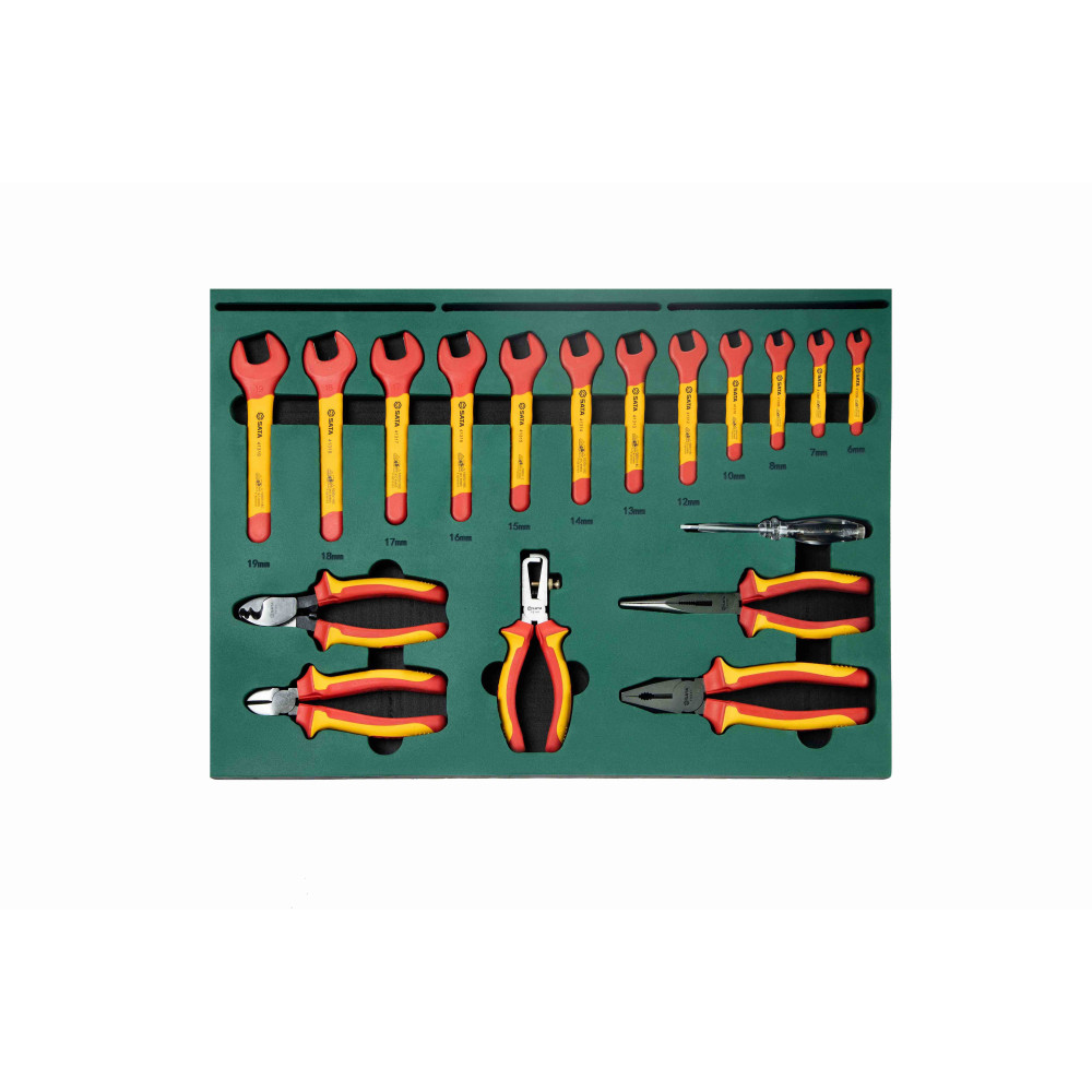 SATA 09935 ชุดเครื่องมือช่างไฟฟ้า 59ชิ้น