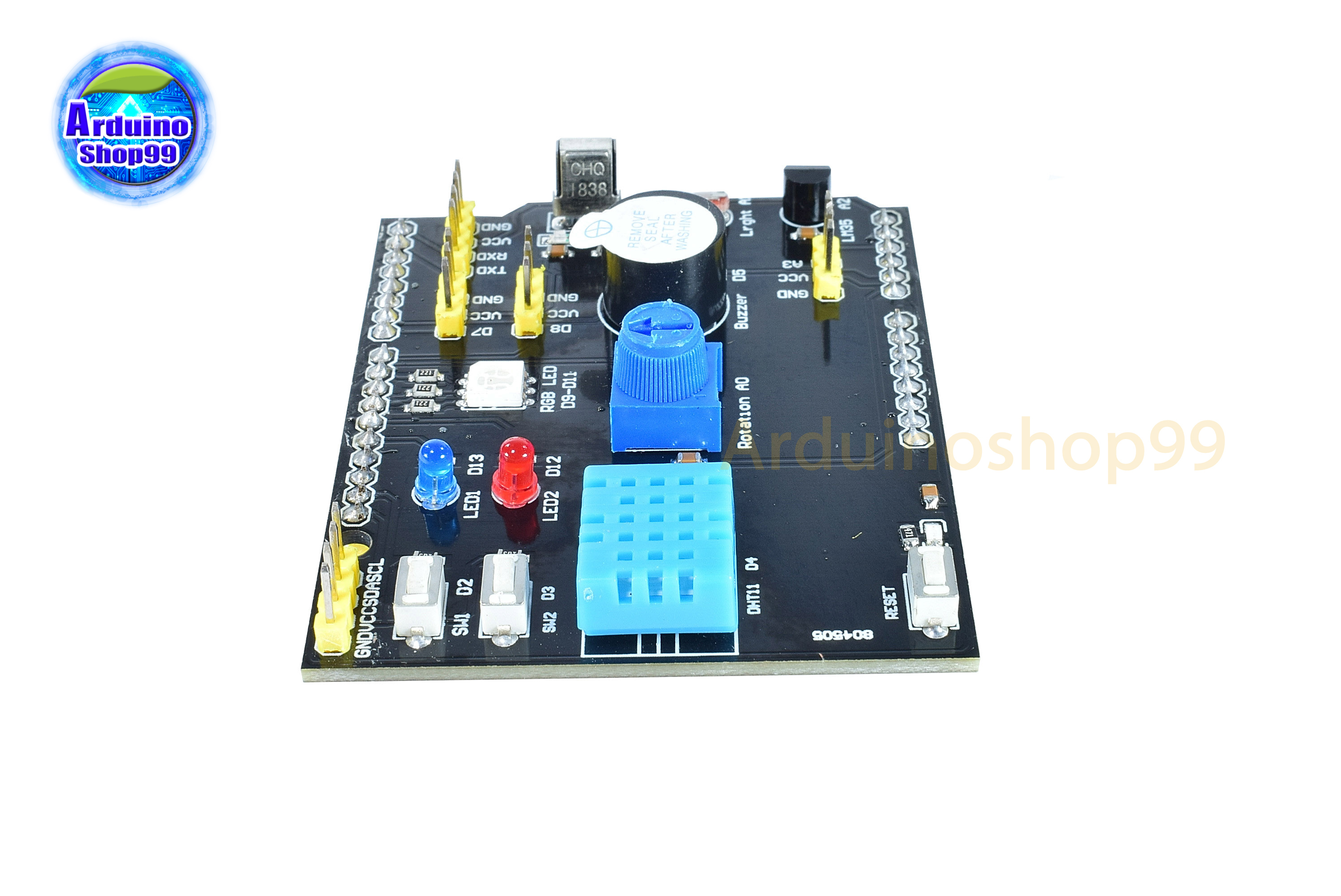 9-in-1 Multifunction Expansion Board DHT11 LM35 Temperature Humidity For UNO