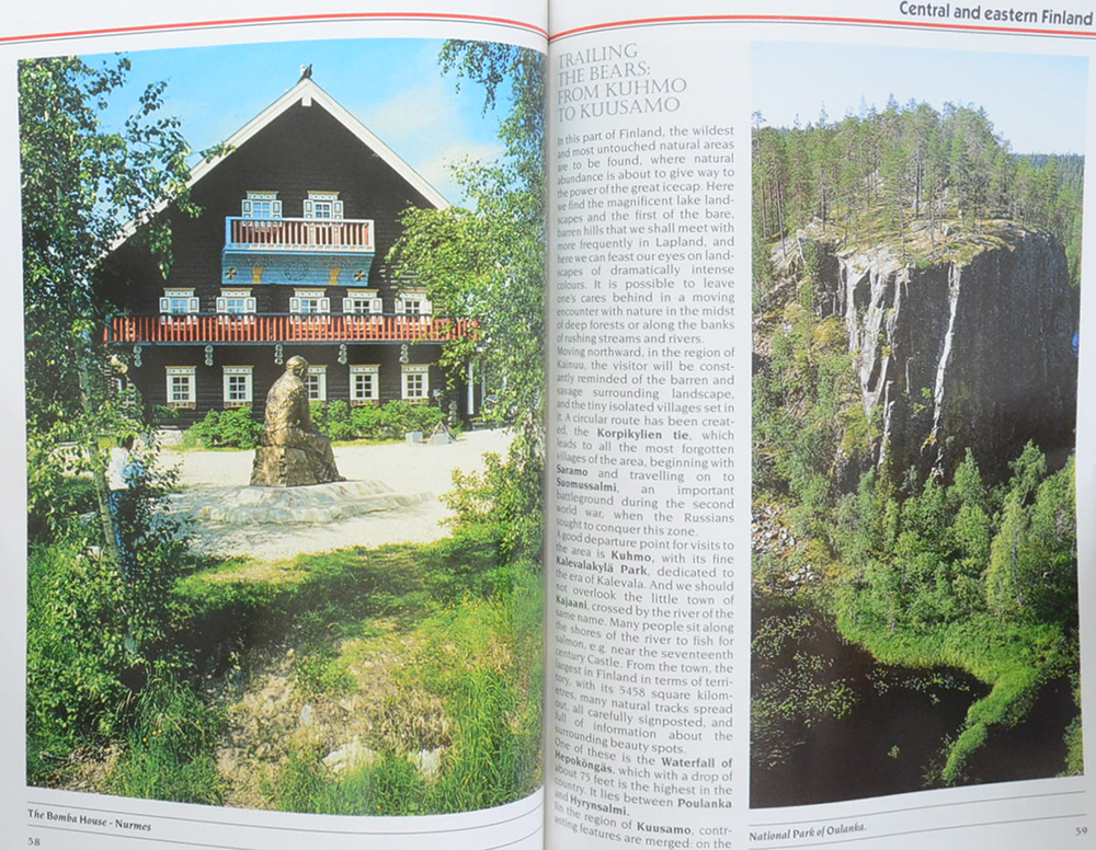 FINLAND THE LAND OF A THOUSAND LAKES