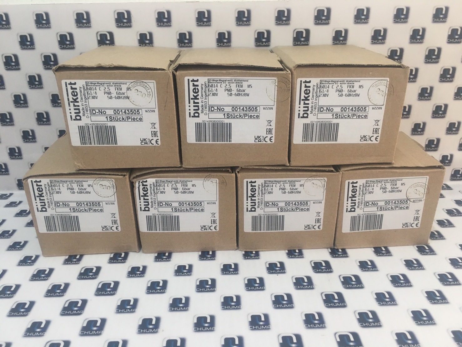 Burkert, 6014 C 2.5 FKM M5