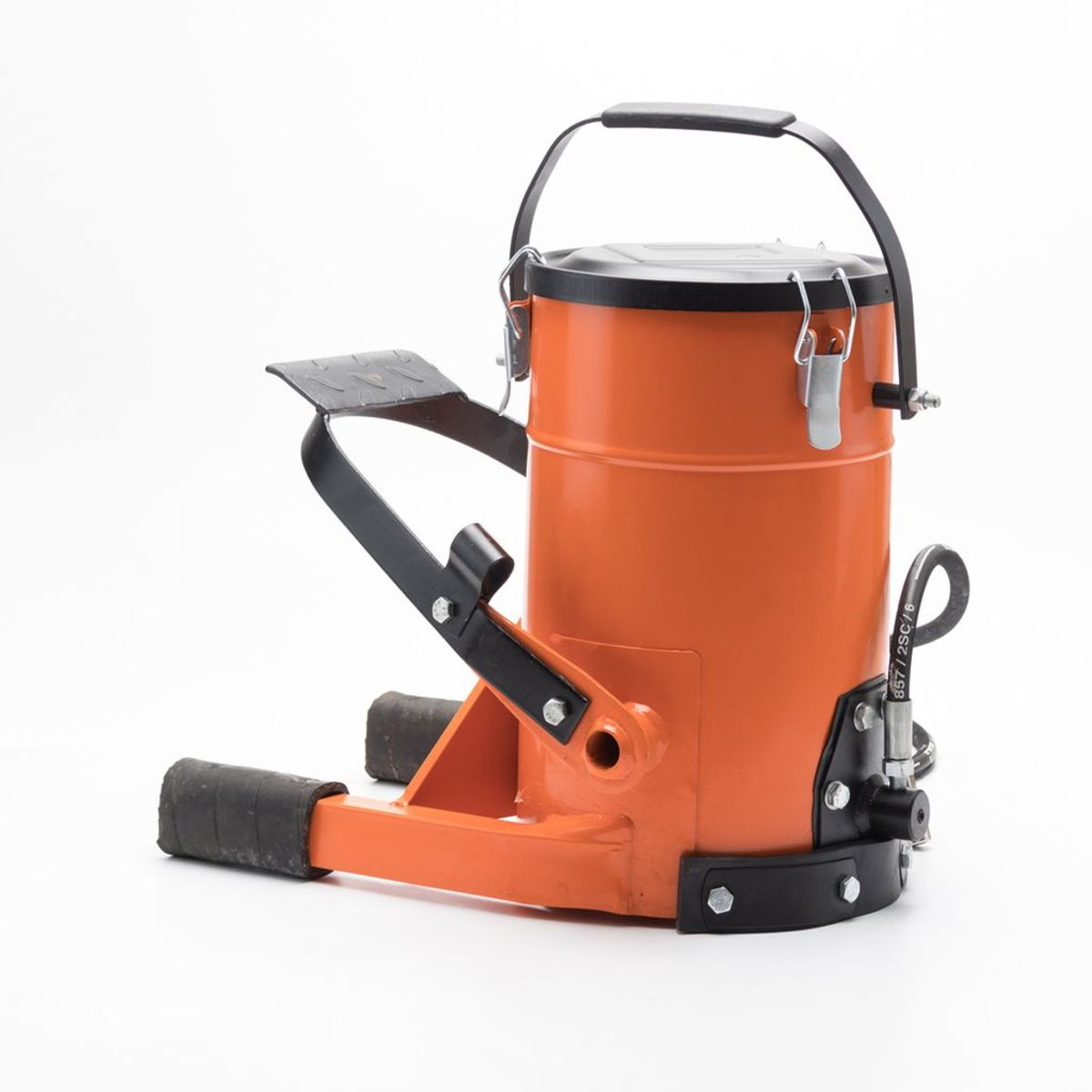 GROZ FOP/10A ถังอัดจารบีแบบใช้เท้าเหยียบ 10L สำหรับจารบี No.1-2