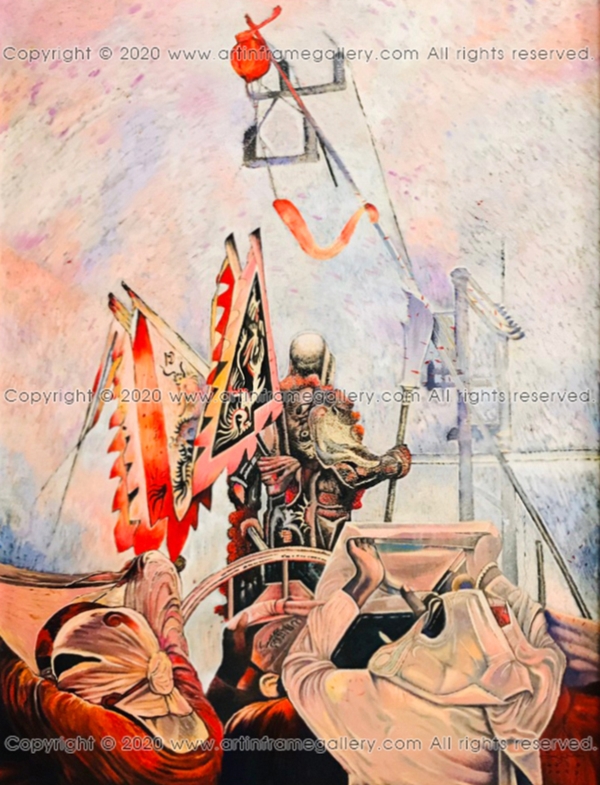 ผลงานศิลปะ "แห่พระภูเก็ต"