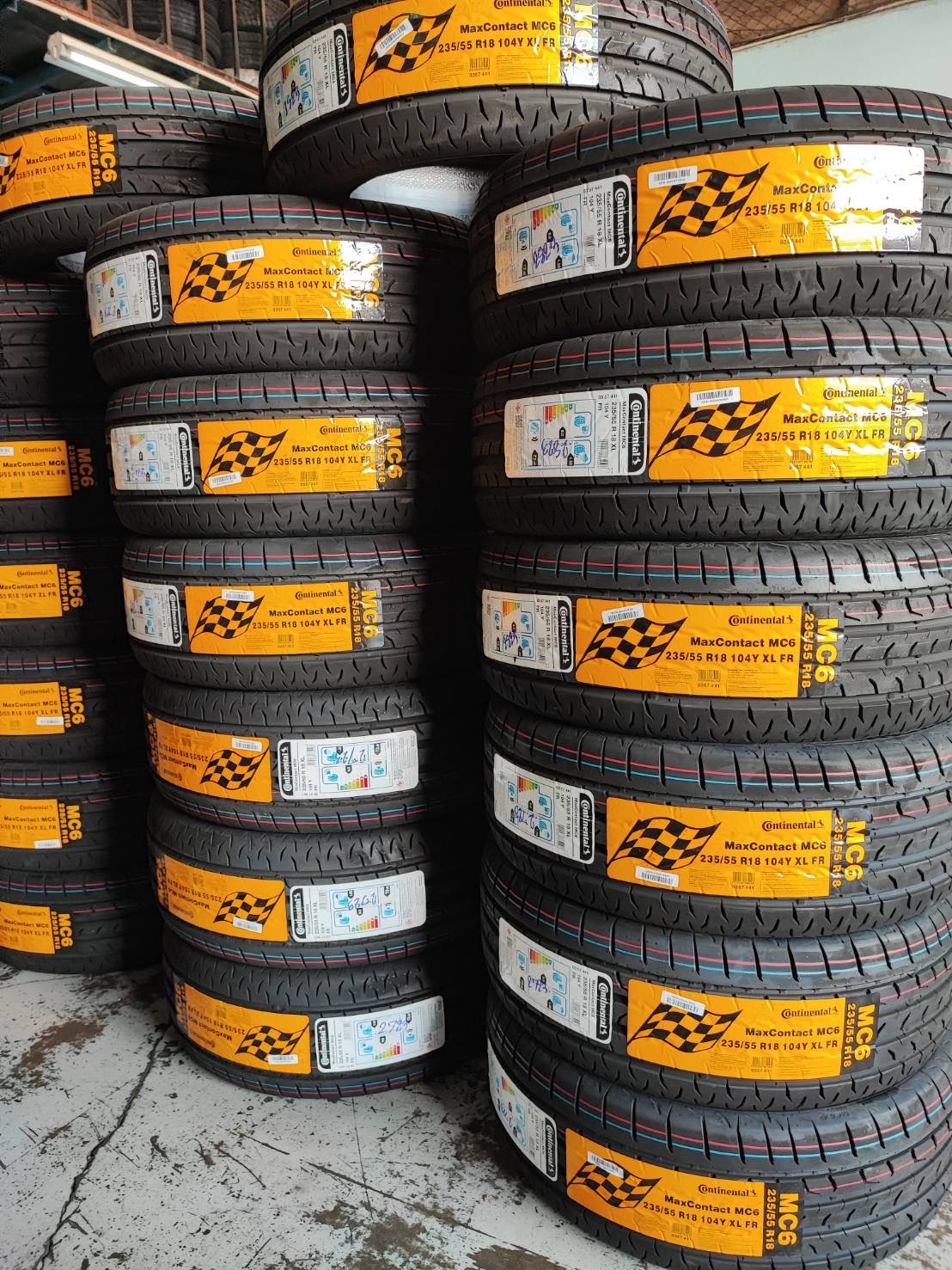 ยาง CONTINENTAL CONTACT MC6 ขนาด 235/55-18